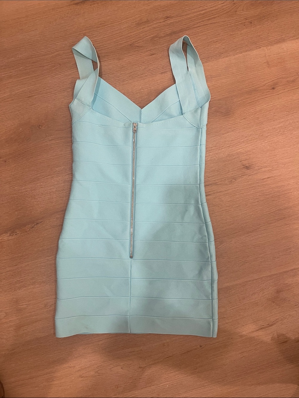 Aqua blue Edikted mini dress turquoise - Picture 4 of 4